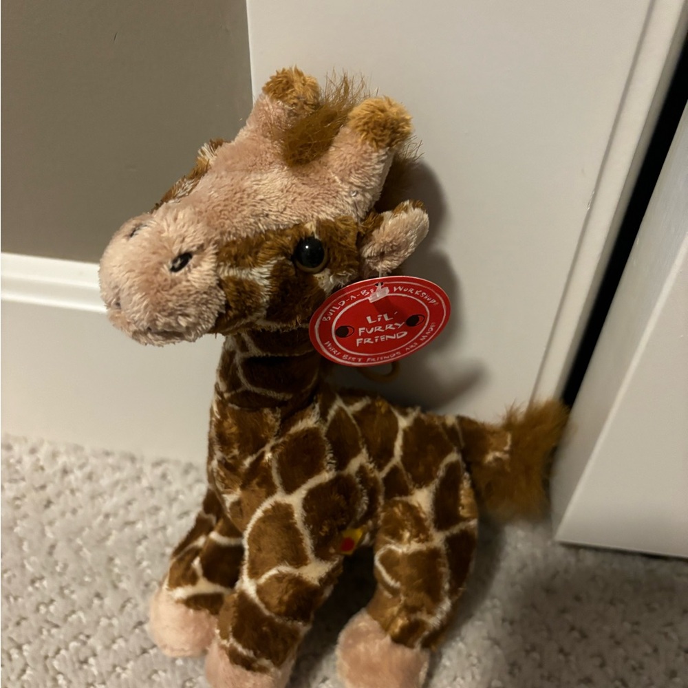 Build a bear Bab mini giraffe Bnwt